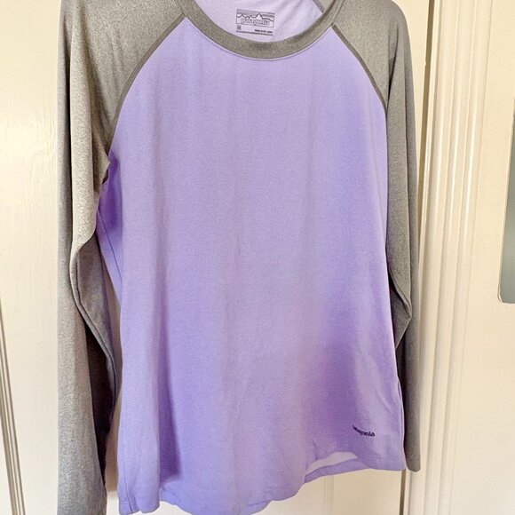 Women's Patagonia Tropic Comfort Crew long sleeve UPF 50 size Medium - Picture 1 of 6